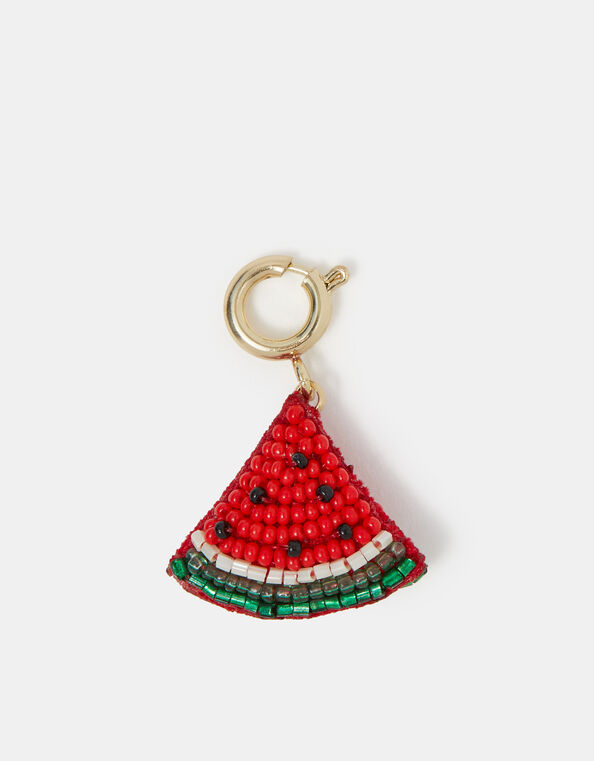 Beaded Watermelon Jewellery Charm, , large