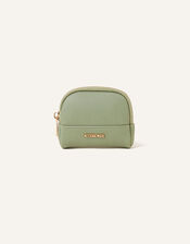 Soft Crescent Coin Purse, Green (GREEN), large