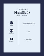 Lab Grown Diamond Pav&eacute; Initial Pendant Necklace 9ct Gold, Gold (GOLD), large