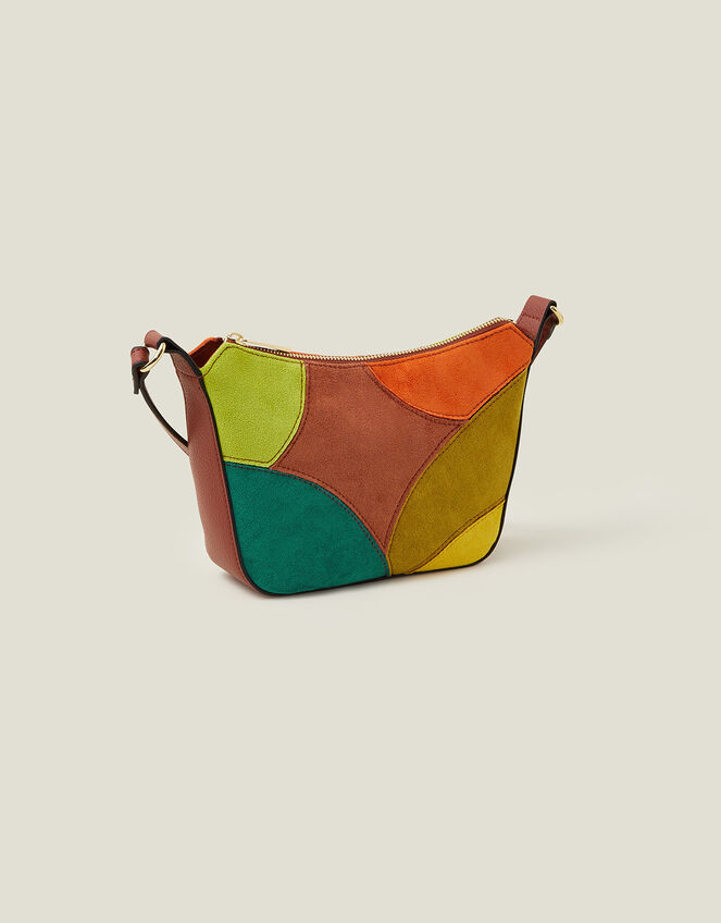 Patchwork Cross-Body Bag, , large