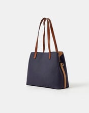 Webbing Strap Shoulder Bag , Multi (DARKS MULTI), large