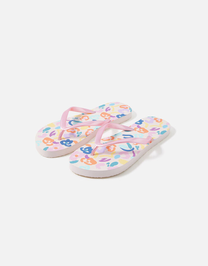 Colour Splash Flip Flops, Multi (BRIGHTS-MULTI), large