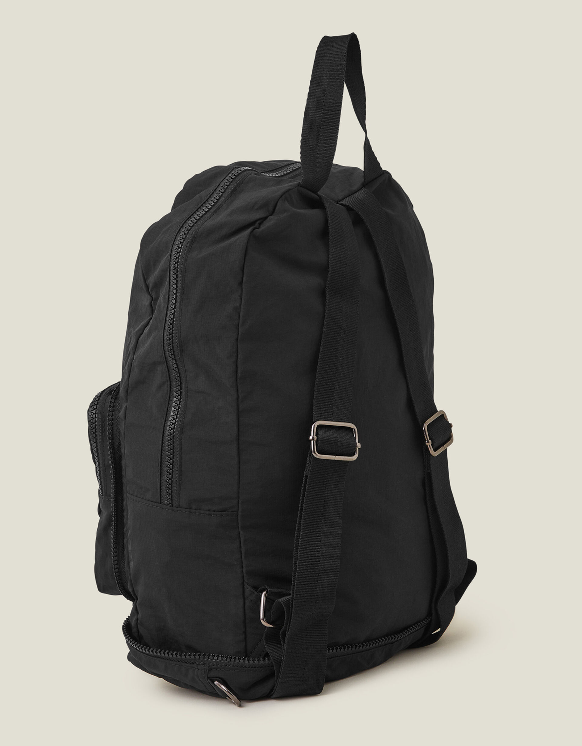 Packable Travel Rucksack in Recycled Nylon Totes & Shoppers