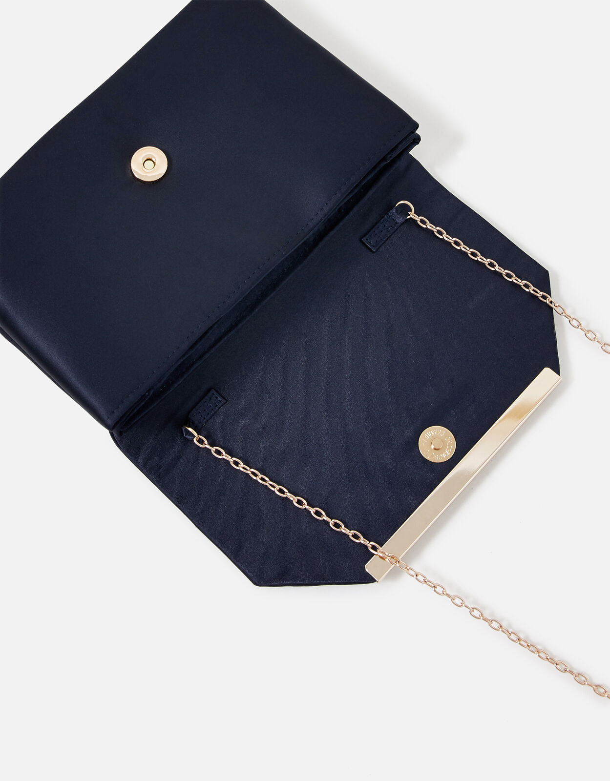 Navy blue clutch bag sales new look