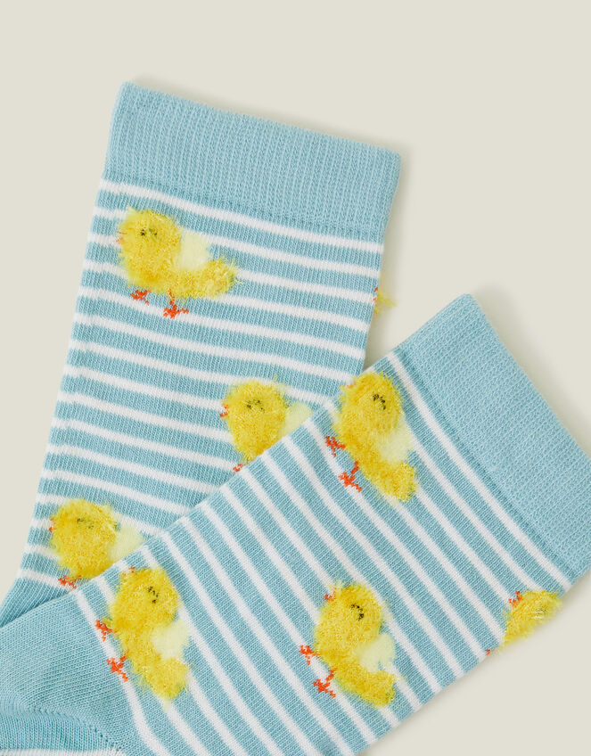 Fluffy Chick Socks, , large