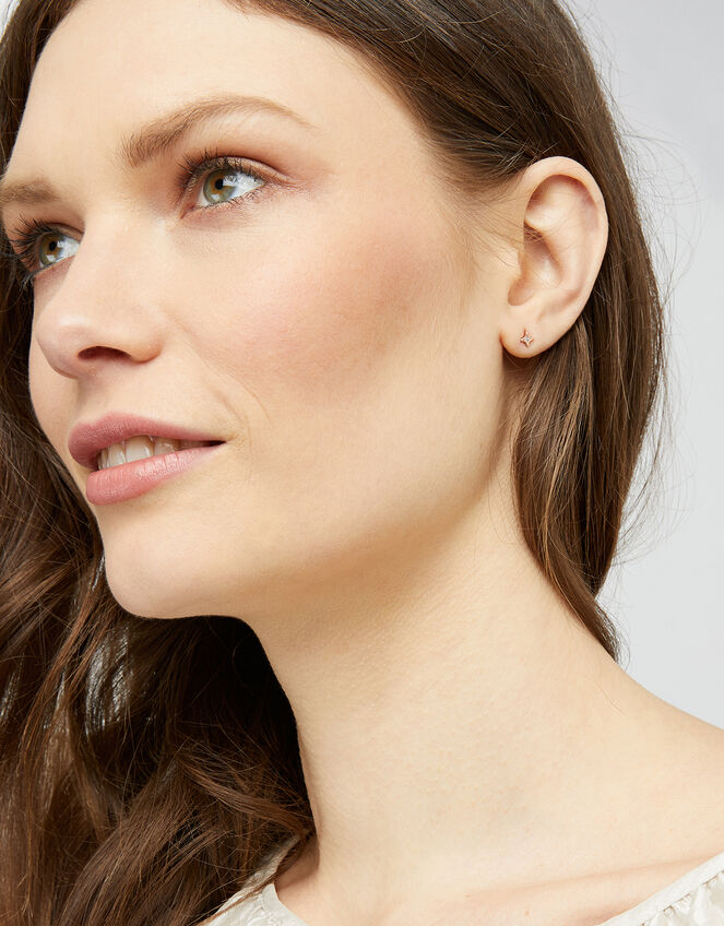 Rose Gold-Plated Sparkle Earring Multipack, , large