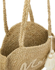 Mrs Straw Beach Bag, , large