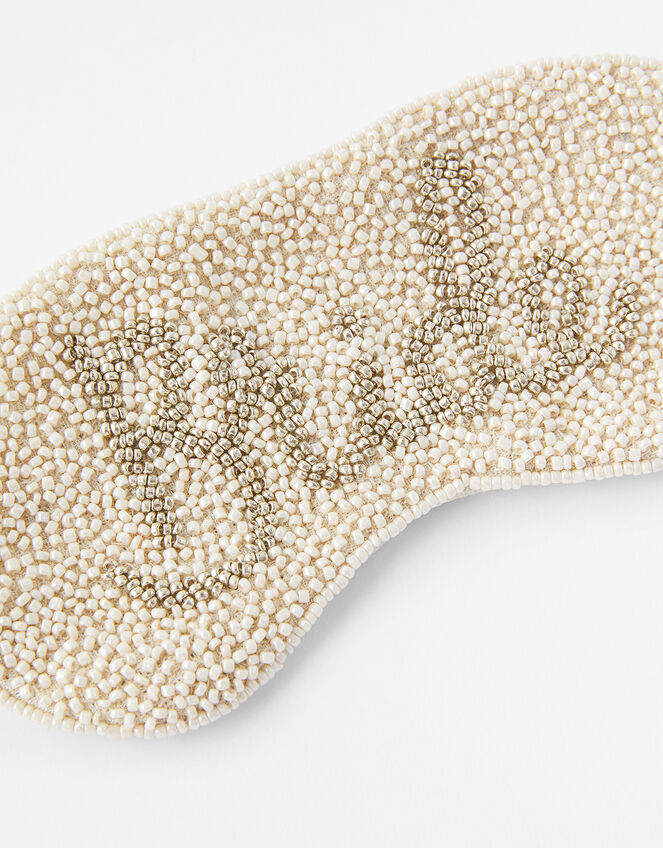 Bride Beaded Eye Mask , , large