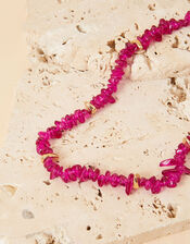 Raw Cut Stone Necklace , , large