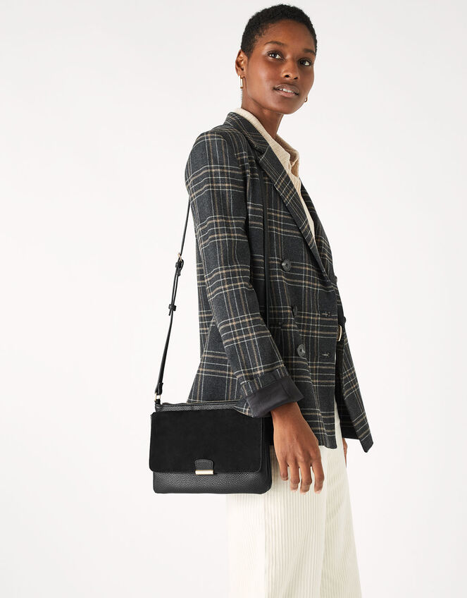 Cassie Cross-Body Bag , Black (BLACK), large