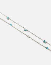 Diamante Cluster Layered Anklet , , large