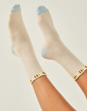 Bumblebee Trim Socks, , large