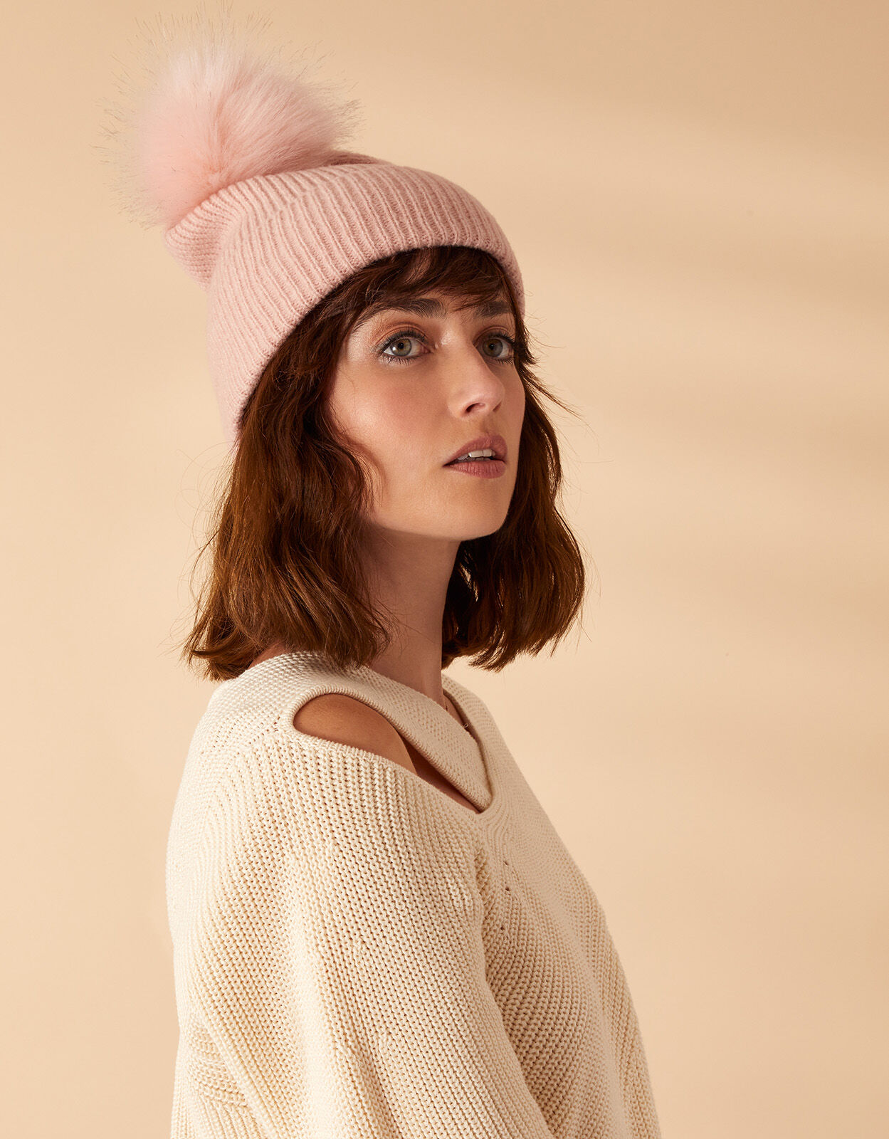 pink hat beanie