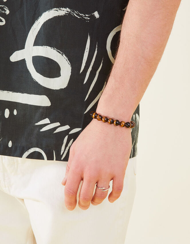 Tigers Eye Healing Stone Friendship Bracelet, , large