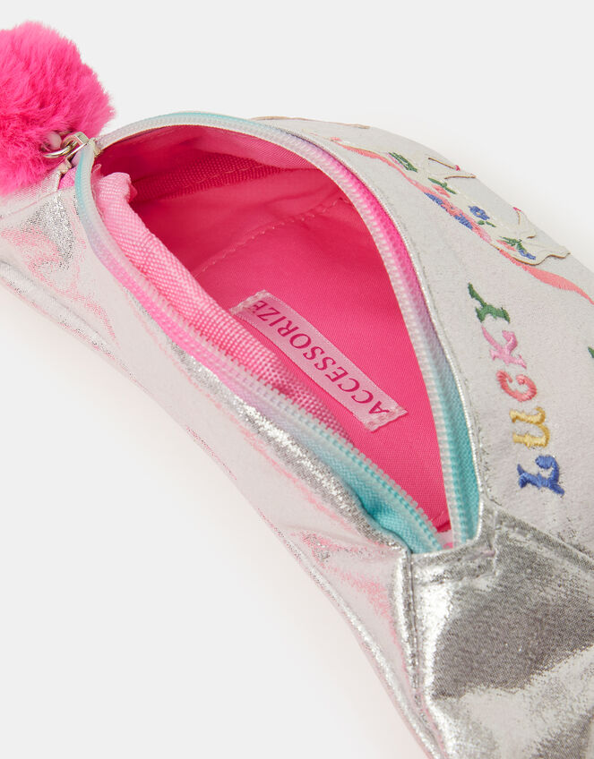 Girls Cowboy Metallic Bum Bag, , large