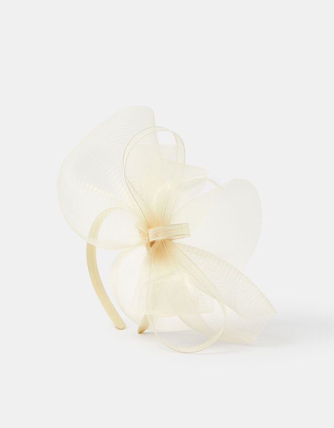 Mini Crin Fascinator, Ivory (IVORY), large