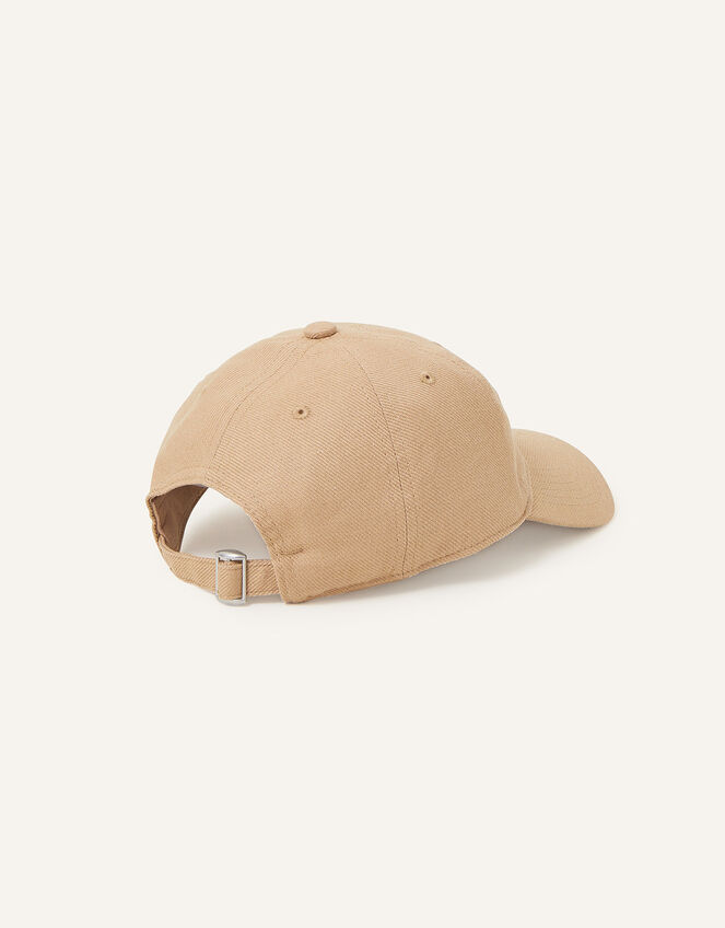 Twill Baseball Cap, Camel (CAMEL), large