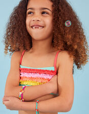 Girls Daisy Bracelets Set of Three, , large
