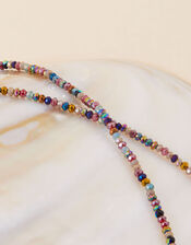 Gold-Plated Beaded Necklace, , large