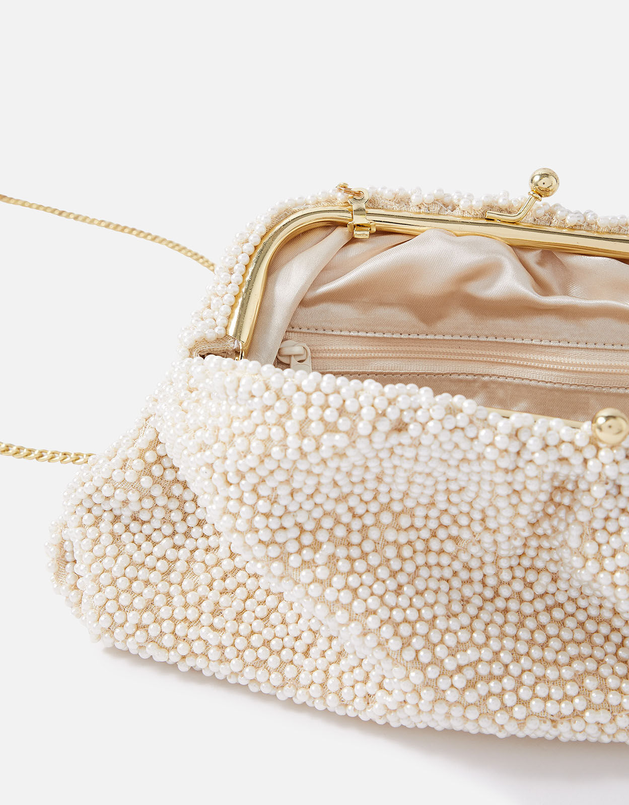 Pearl discount evening bag