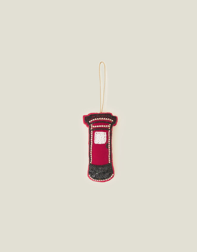 Embellished Post Box Hanging Decoration, , large