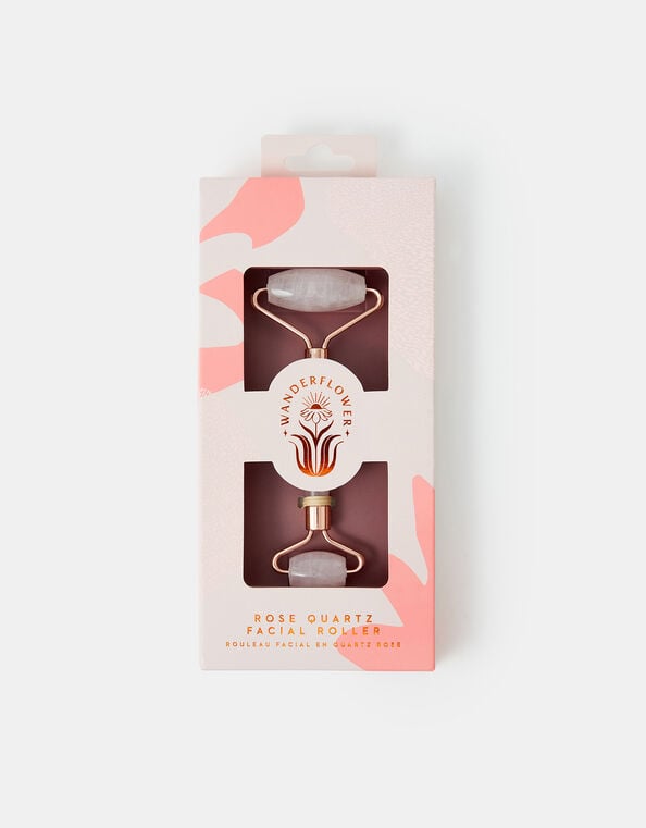 Wanderflower Rose Quartz Facial Roller, , large