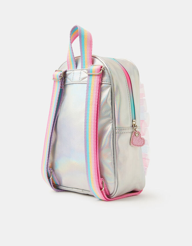 Girls Iridescent Unicorn Backpack, , large