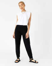 Lounge Knit Joggers, Black (BLACK), large