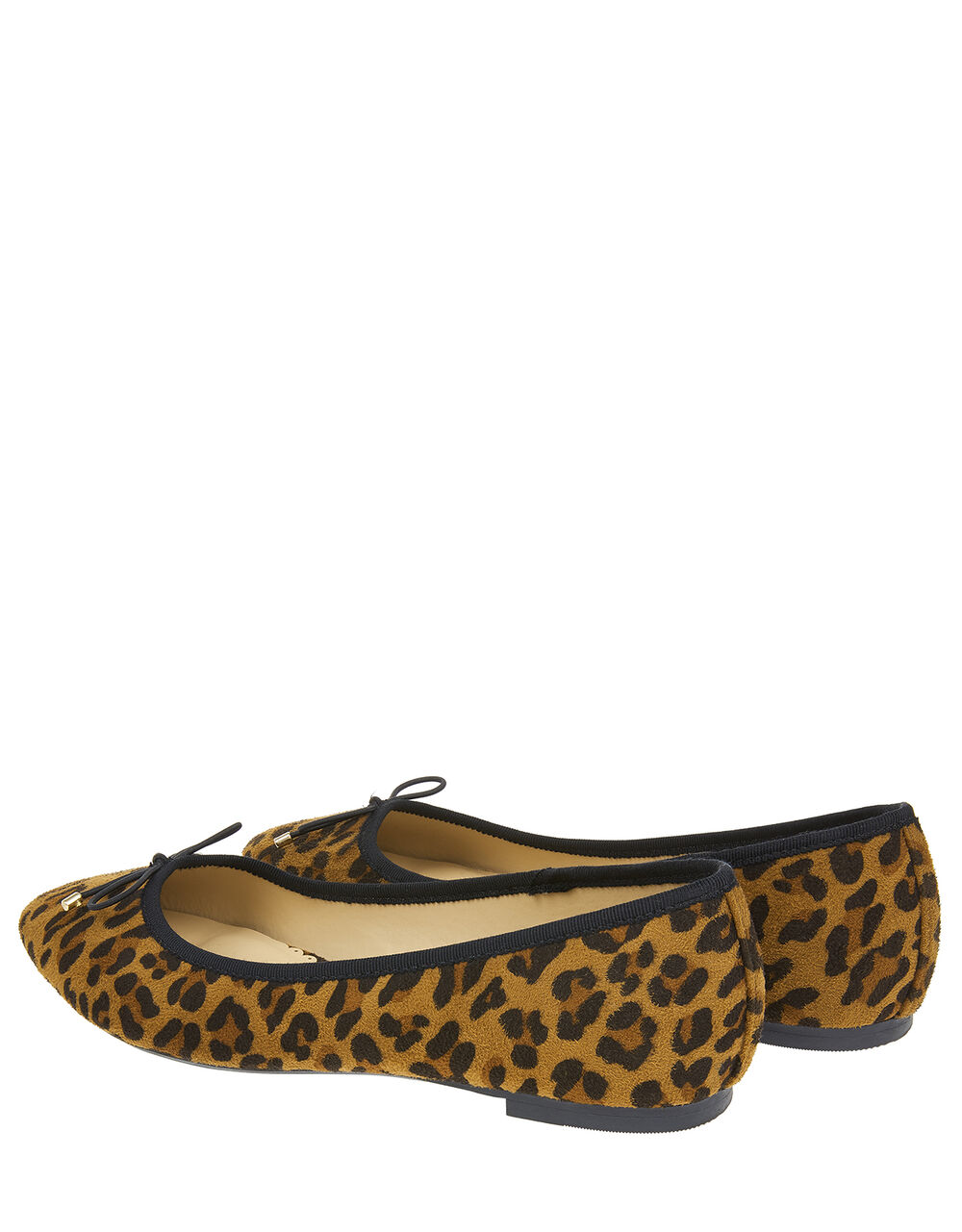 pretty ballerina leopard flats