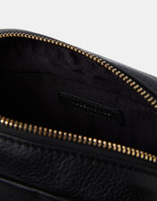 Tassel Leather Crossbody Bag, , large