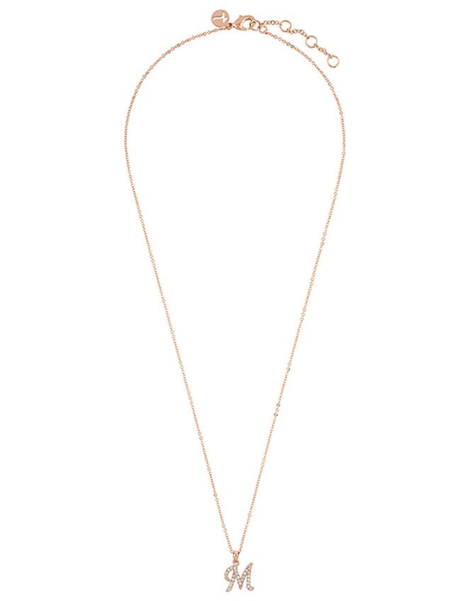 Sparkle Initial Necklace - M, , large