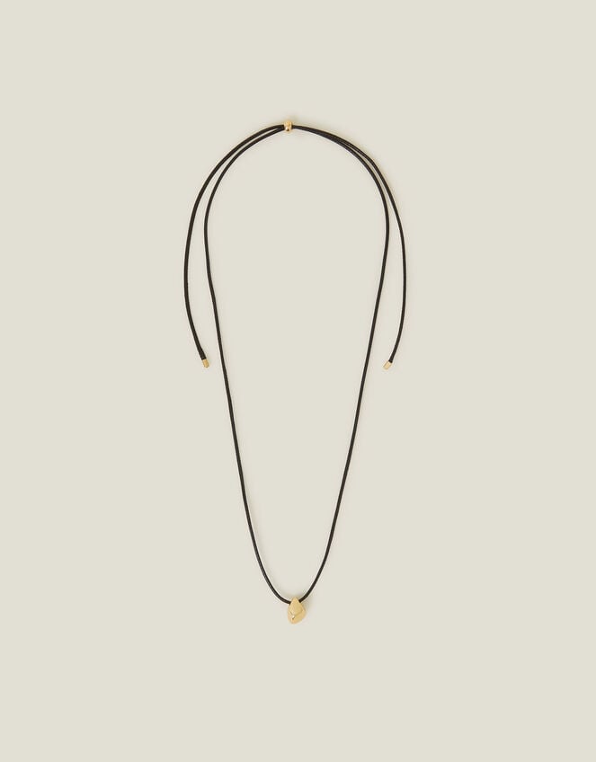 14ct Gold-Plated Molten Cord Necklace, , large