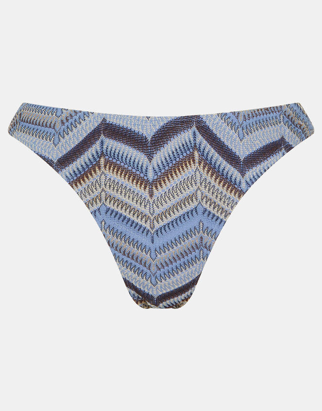 Zig Zag Crochet Bikini Bottoms, Multi (MULTI), large
