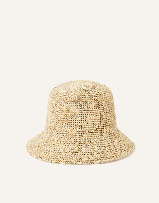 Fine Crochet Bucket Hat, , large