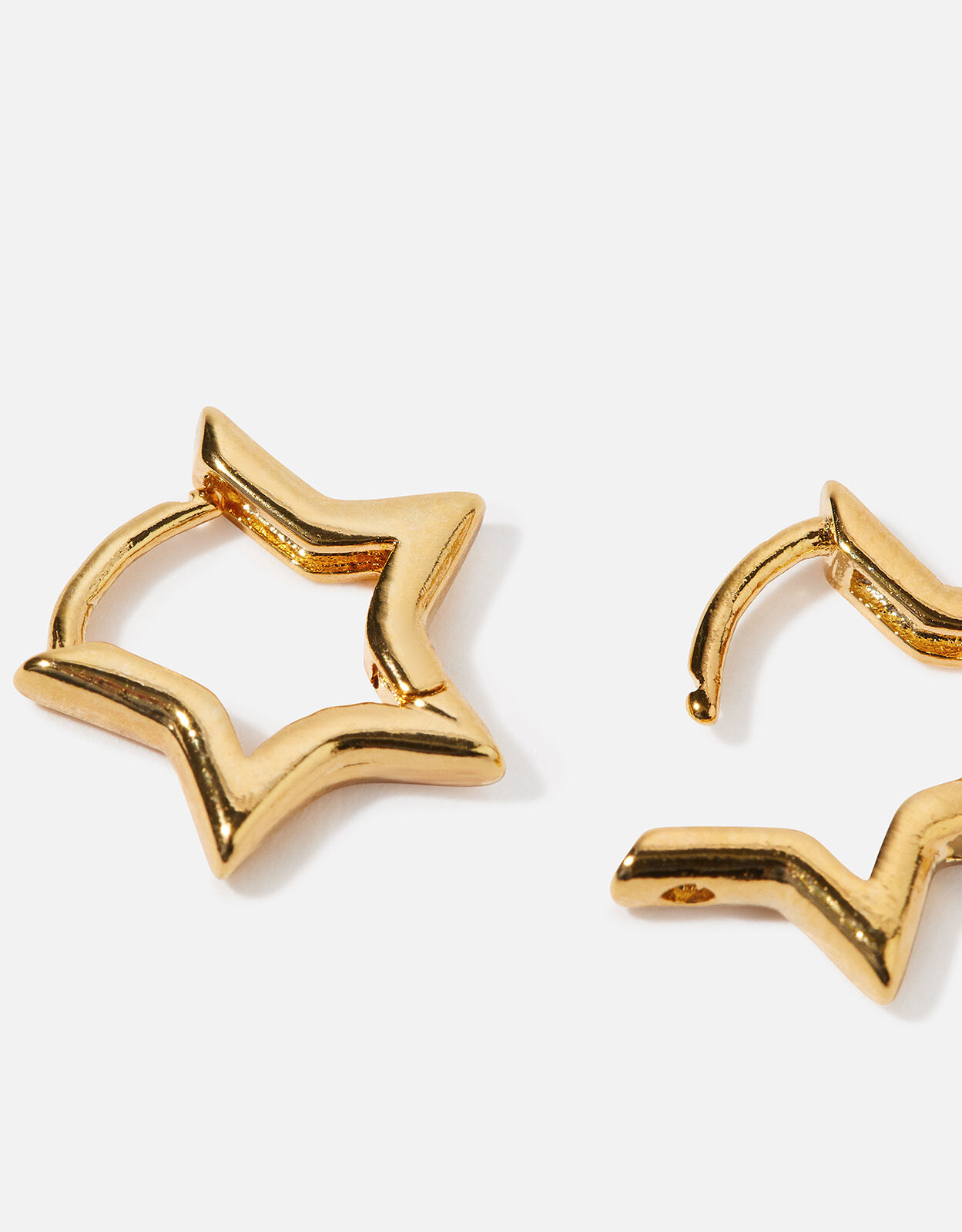 Star cheap shaped hoops