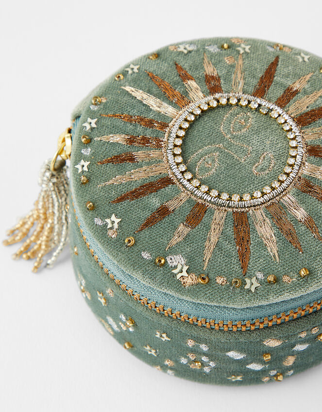 Sun Embellished Small Jewellery Box, , large