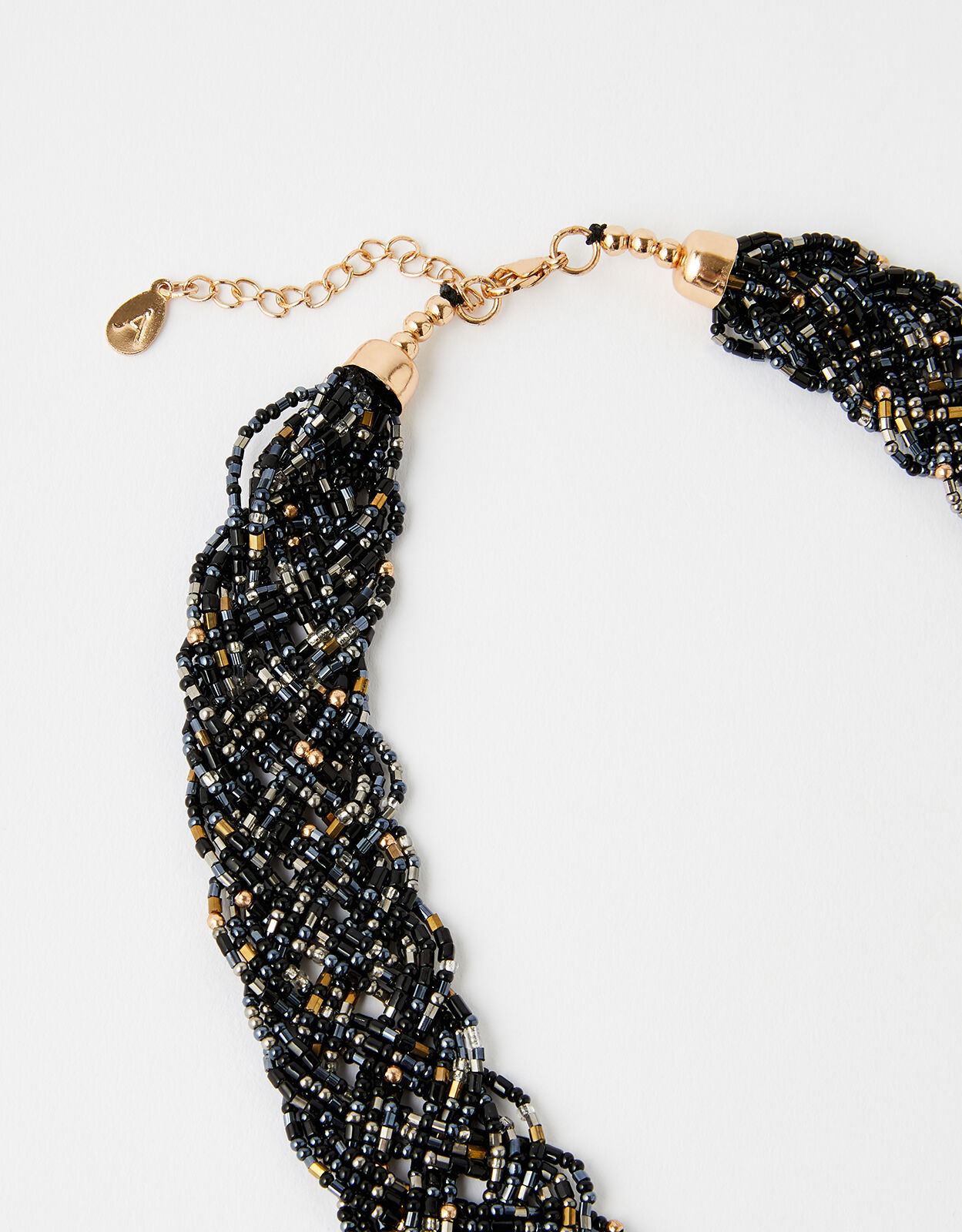 Gemma Beaded Bib Necklace