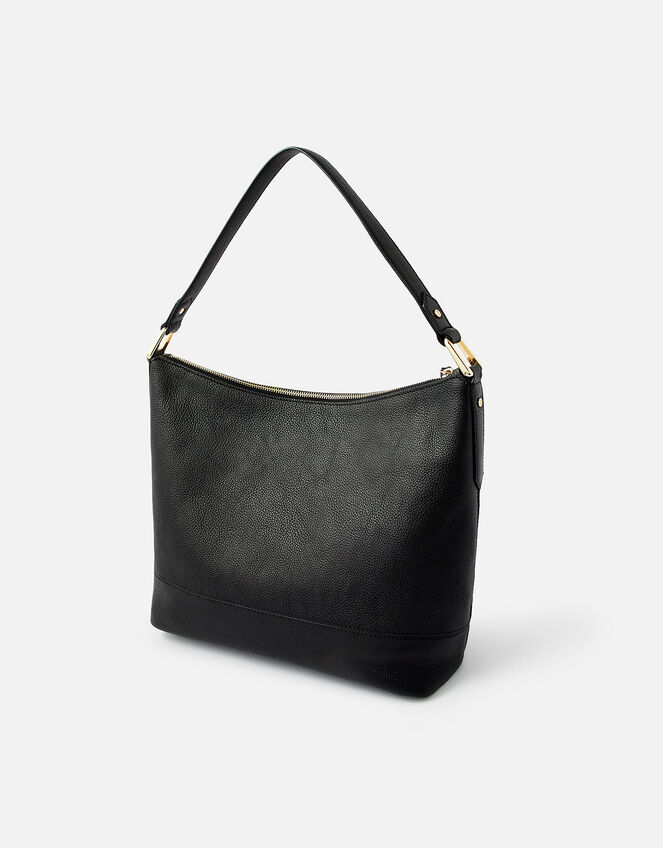 Slouch Leather Shoulder Bag , , large