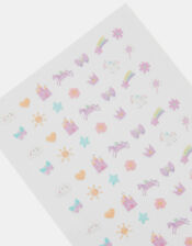 Girls Fairy Tale Nail Stickers, , large