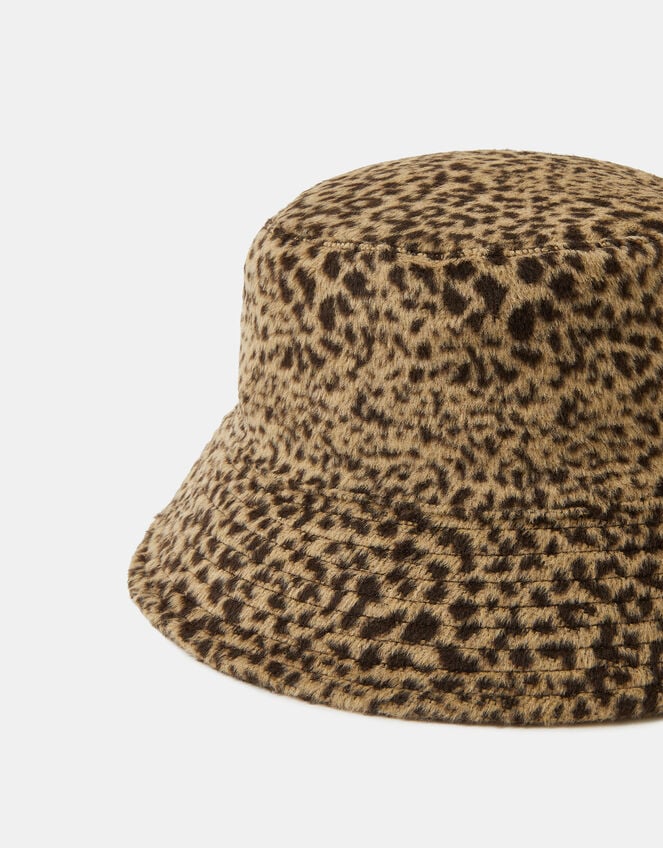 Cheetah Print Bucket Hat, , large