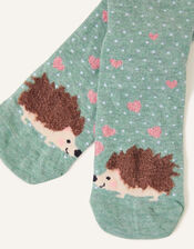 Hedgehog Print Socks, , large