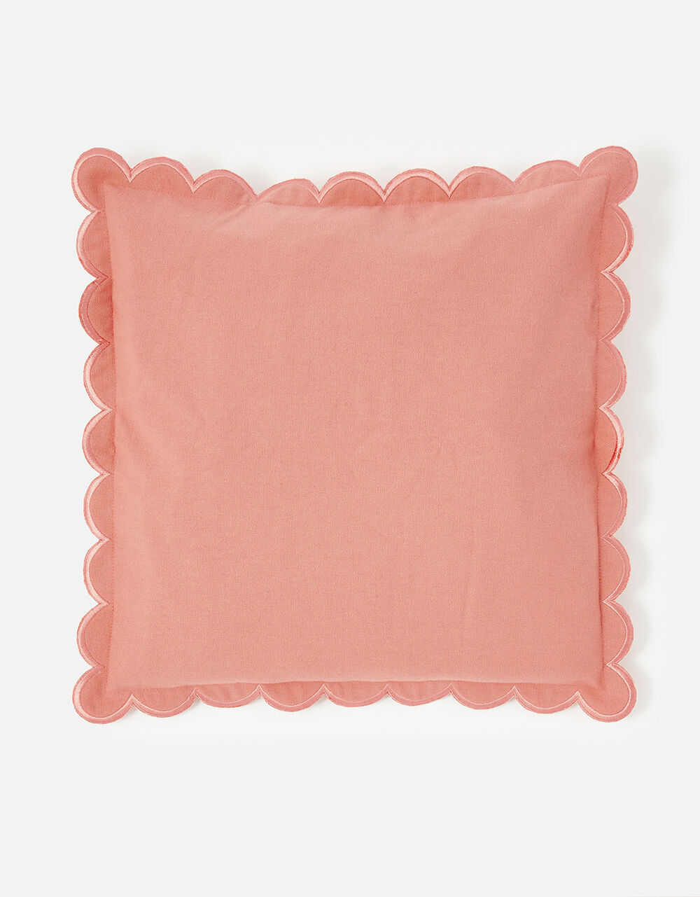 Scallop Edge Cushion Cover Orange Cushions Accessorize UK