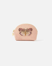 Embellished Butterfly Coin Purse, Pink (PINK), large