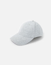 Super-Soft Marl Baseball Cap, Grey (LIGHT GREY), large