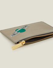Embroidered Planet Card Holder , , large