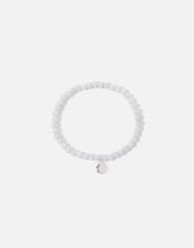 Sterling Silver Blue Agate Bracelet, , large