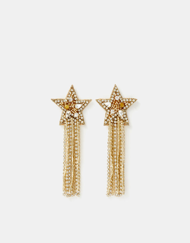 Shooting Star Drop Earrings, , large