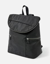 Gina Gym Rucksack with Recycled Fabric, Black (BLACK), large
