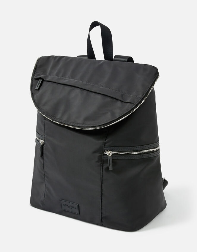 Gina Gym Rucksack with Recycled Fabric Black | Backpacks | Accessorize UK
