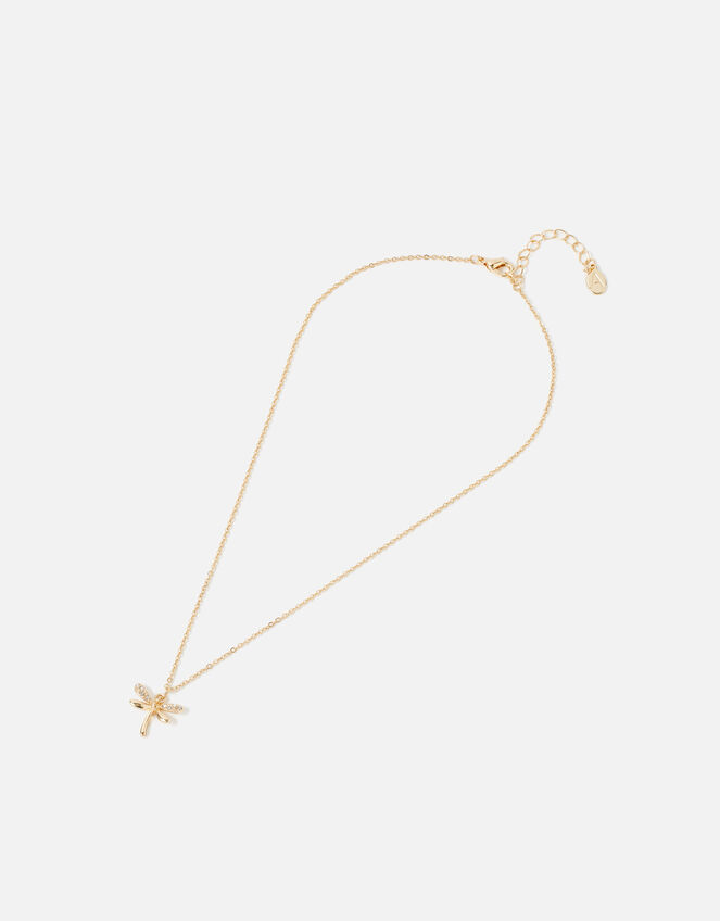 Dragonfly Pendant Necklace, , large